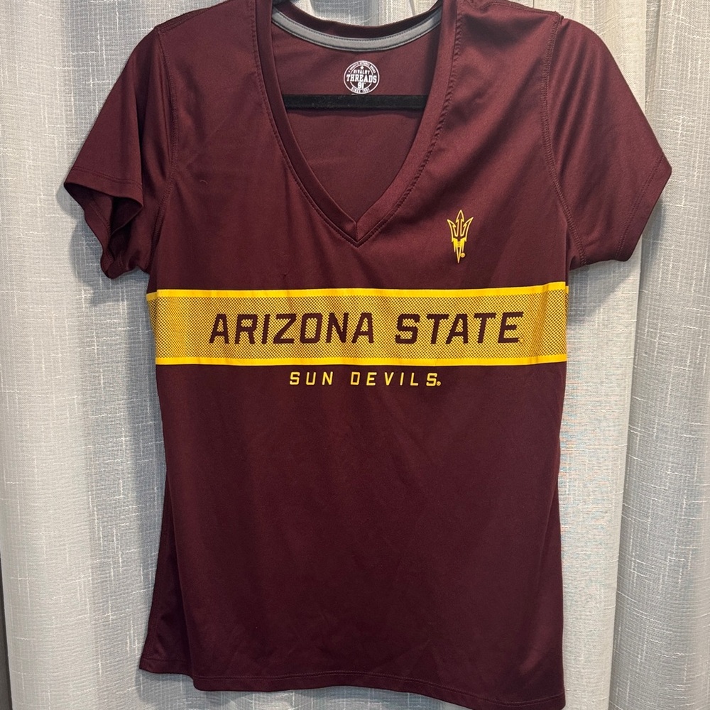 Rivalry Threads   ASU  Women's V-Neck Jersey size L